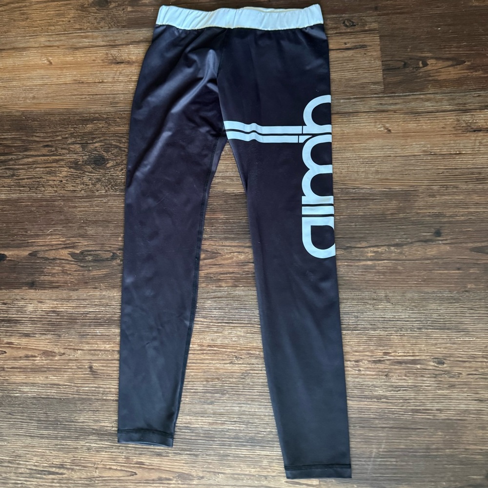 Aim’n Black and White Stripe Leggings